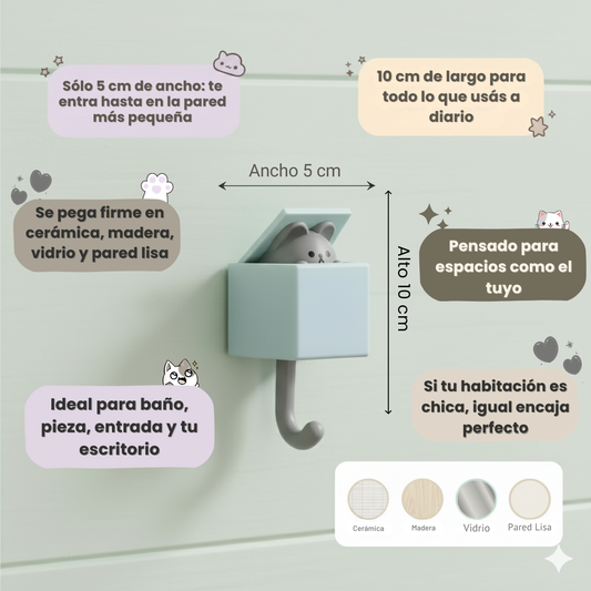 Ganchito Gatuno Automático | HooksAnimal™